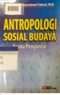 ANTROPOLOGI SOSIAL BUDAYA