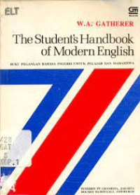 THE STUDENT'S HANDBOOK OF MODERN ENGLISH