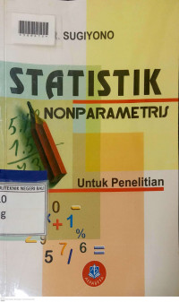 STATISTIK NONPARAMETRIS UNTUK PENELITIAN