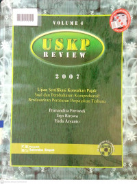 USKP REVIEW VOLUME 4 : Ujian Sertifikasi Konsultan Pajak
