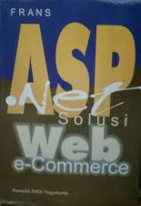 ASP.NET : Solusi Web e-Commerce