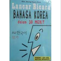 LANCAR BICARA BAHASA KOREA DALAM 30 MENIT