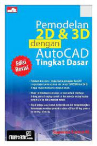 Pemodelan 2D & 3D dengan AutoCAD Tingkat Dasar