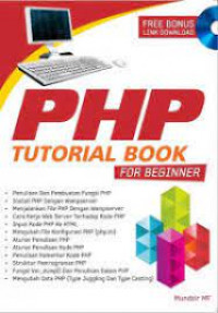 PHP TUTORIAL BOOK FOR BEGINNER