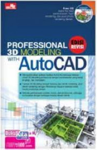 PROFESSIONAL 3D MODELING WITH AUTOCAD