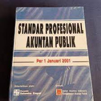 STANDAR PROFESIONAL AKUNTAN PUBLIK PER 1 JANUARI 2001