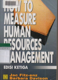HOW TO MEASURE HUMAN RESOURCES MANAGEMENT