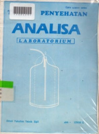 TEKNIK PENYEHATAN ANALISIS LABORATORIUM