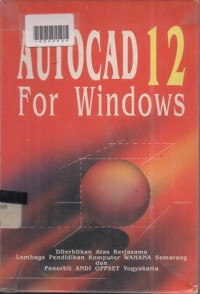 AUTOCAD 12 FOR WINDOWS