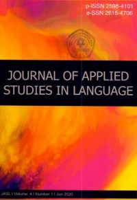 JOURNAL OF APPLIED STUDIES IN LANGUAGE