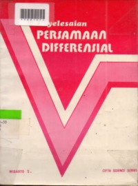PENYELESAIAN PERSAMAAN DIFFERESIAL