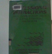 PROFESSIONAL INTERACTIONS