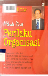 METODE RISET PERILAKU ORGANISASI