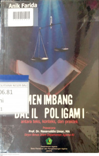 MENIMBANG DALIL POLIGAMI : Antara Teks, Konteks, dan Praktek