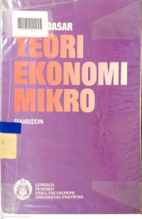 DASAR - DASAR TEORI EKONOMI MIKRO