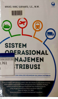 SISTEM OPERASIONAL MANAJEMEN DISTRIBUSI : Pengukuran Dan Analisis Keuangan Saluran Distribusi