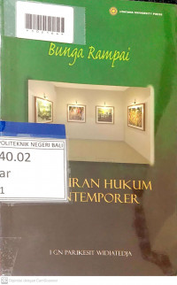 BUNGA RAMPAI PEMIKIRAN HUKUM KONTEMPORER