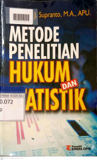 METODE PENELITIAN HUKUM DAN STATISTIK
