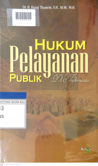 HUKUM PELAYANAN PUBLIK DI INDONESIA