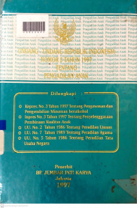 UNDANG-UNDANG REPUBLIK INDONESIA NOMOR 3 TAHUN 1997 TENTANG PENGADILAN ANAK