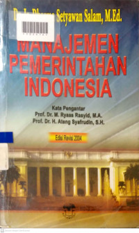 MANAJEMEN PEMERINTAHAN INDONESIA