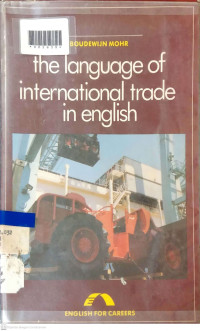 THE LANGUAGE OF INTERNATIONAL TRADE IN ENGLISH