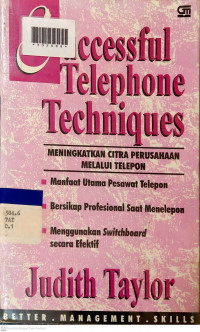 MENINGKATKAN CITRA PERUSAHAAN MELALUI TELEPON