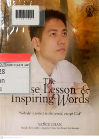 The Wise Lesson & Inspiring Words :Nobody is Perfect in This Worl,Except God