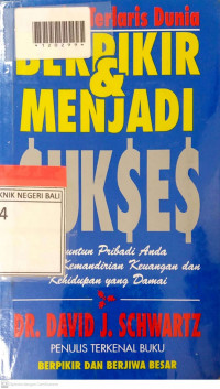 BERPIKIR & MENJADI SUKSES