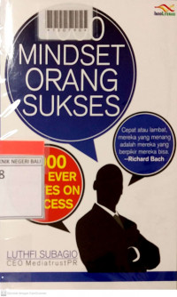 SERIBU MINDSET ORANG SUKSES
