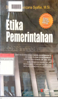 ETIKA PEMERINTAHAN