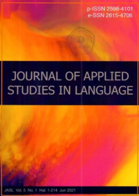 JOURNAL OF APPLIED STUDIES IN LANGUAGE