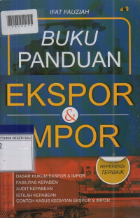 BUKU PANDUAN EKSPOR DAN IMPOR