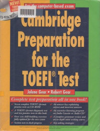 CAMBRIDGE PREPARATION FOR THE TOEFL TEST