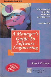 A MANAGER'S GUIDE TO SOFTWARE ENGINEERING