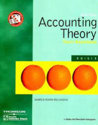 ACCOUNTING THEORY :TEORI AKUNTANSI