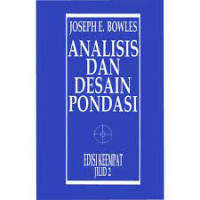 ANALISA DAN DESAIN PONDASI