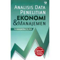 ANALISIS DATA PENELITIAN EKONOMI & MANAJEMEN