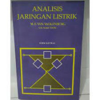 ANALISIS JARINGAN LISTRIK