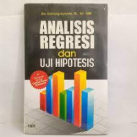 ANALISIS REGRESI DAN UJI HIPOTESIS