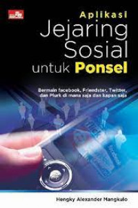 APLIKASI JEJARING SOSIAL UNTUK PONSEL