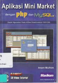 APLIKASI MINI MARKET DENGAN PHP DAN MYSQL
