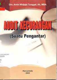 AUDIT KECURANGAN (SUATU PENGANTAR)