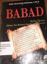 BABAD : Melihat Narasi dalam Sisi Rohani dan Sisi Immanesi