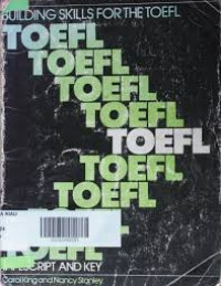 BUILDING SKILLS THE TOEFL