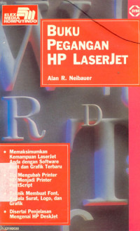 BUKU PEGANGAN HP LASERJET