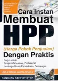 CARA INSTAN MEMBUAT HPP DENGAN PRAKTIS