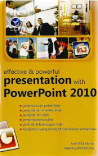EFFECTIVE & POWERFUL PRESENTATION WITH POWERPOINT 2010