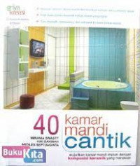 EMPAT PULUH KAMAR MANDI CANTIK