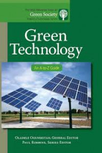 GREEN TECHNOLOGY : An A-to-Z Guide